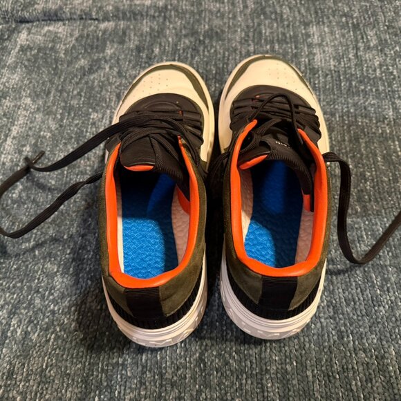 Men's Balmain B-Buzz Low-Top Black Leather Sneakers - US 10 VGUC! - Picture 7 of 8